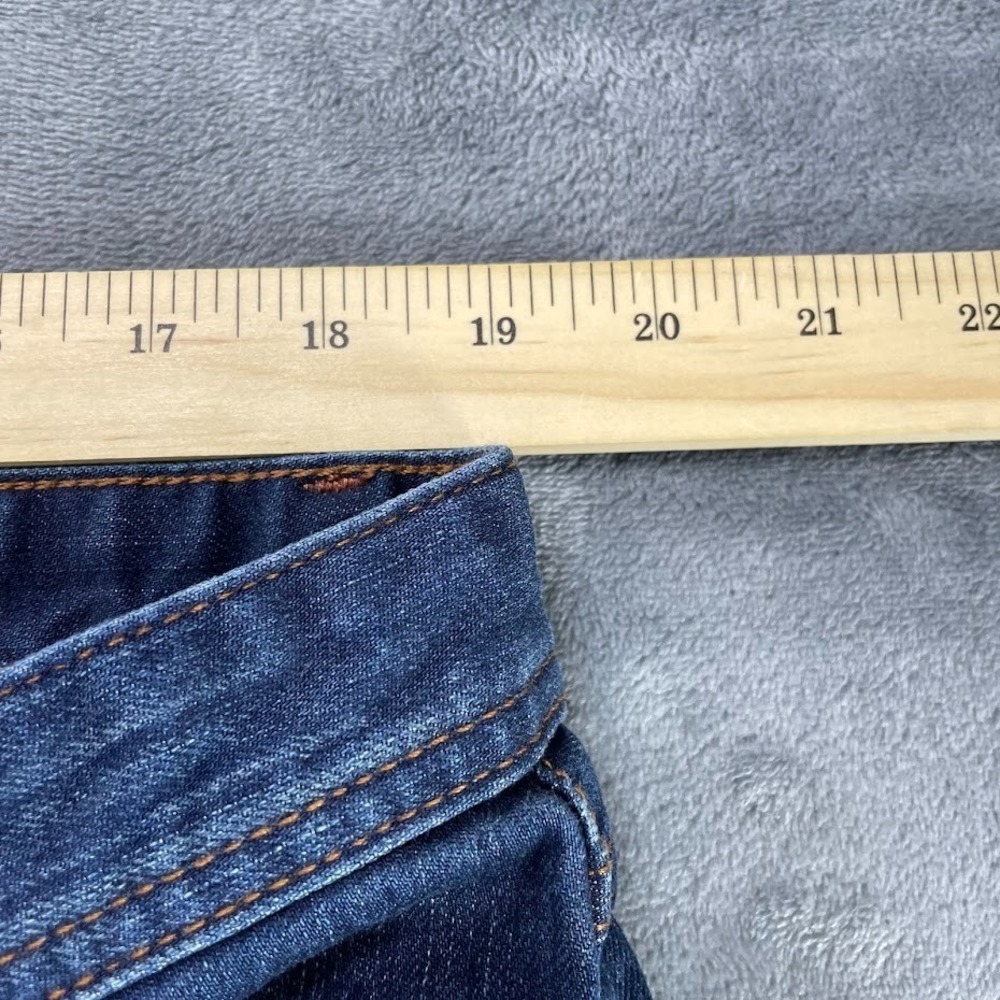 Robert Graham Classic Yates Jeans Mens 38x35 Blue Dark Wash Straight Denim Pants - Picture 7 of 10